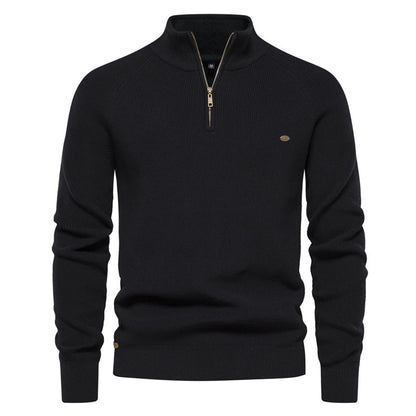 High Quality 1/4 Henley Sweater Sweatshirt