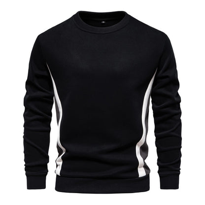 Men's Casual All-Match Round Neck Pullover Sweatshirt