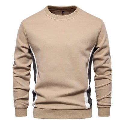 Men's Casual All-Match Round Neck Pullover Sweatshirt