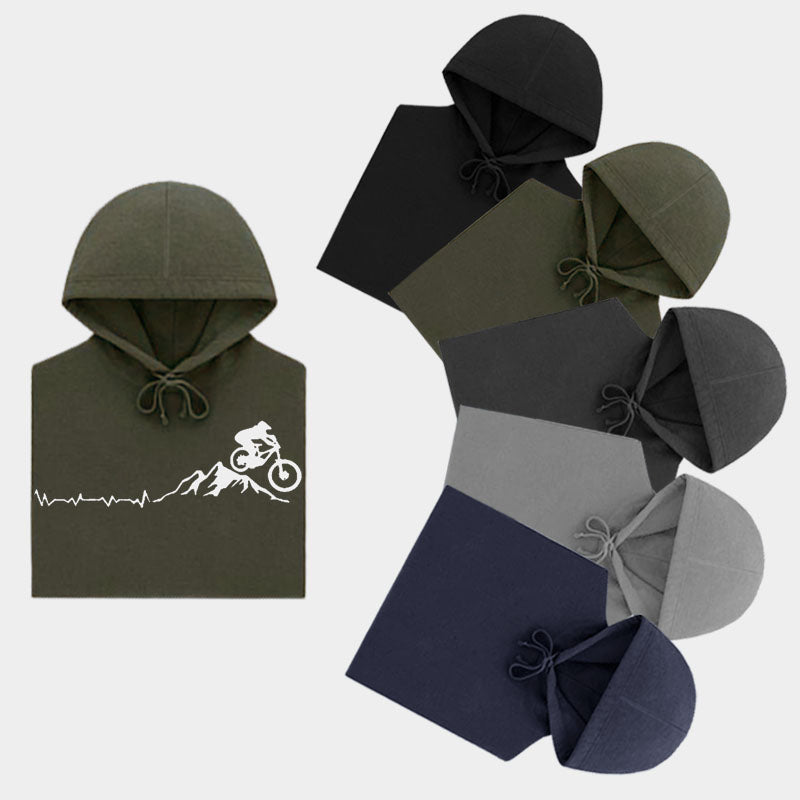 Mountain Adventure Cyclist Hoodie