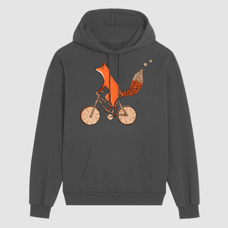 Biker Fox  Hoodie