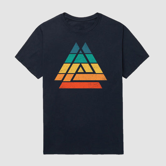 geometric forest T-shirt