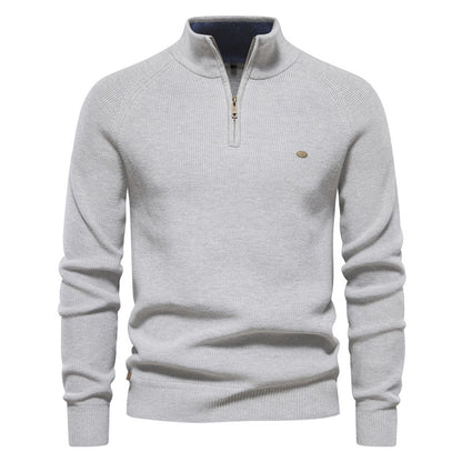 High Quality 1/4 Henley Sweater Sweatshirt