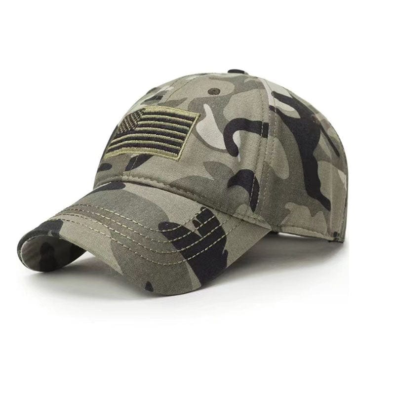 Outdoor Camouflage Embroidered Baseball Cap