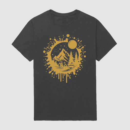 Gold Edition Outdoor Mountain Short Sleeve T-Shirt