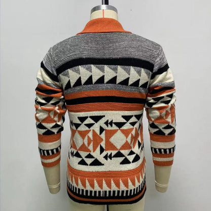 Wool Blend Sweater Coat