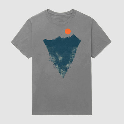 geometric mountain  T-shirt