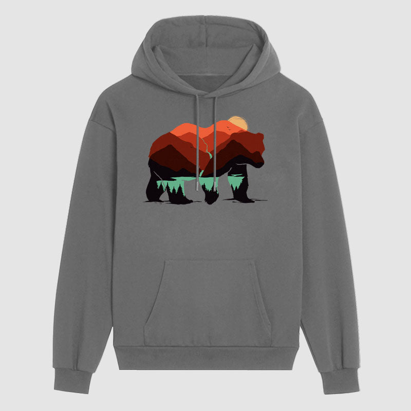  Mountain Bear  Hoodie