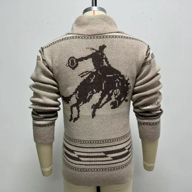 western sweater coat