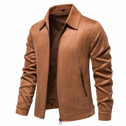 Men's Jacket Outdoor Versatile Casual Suede Jacket