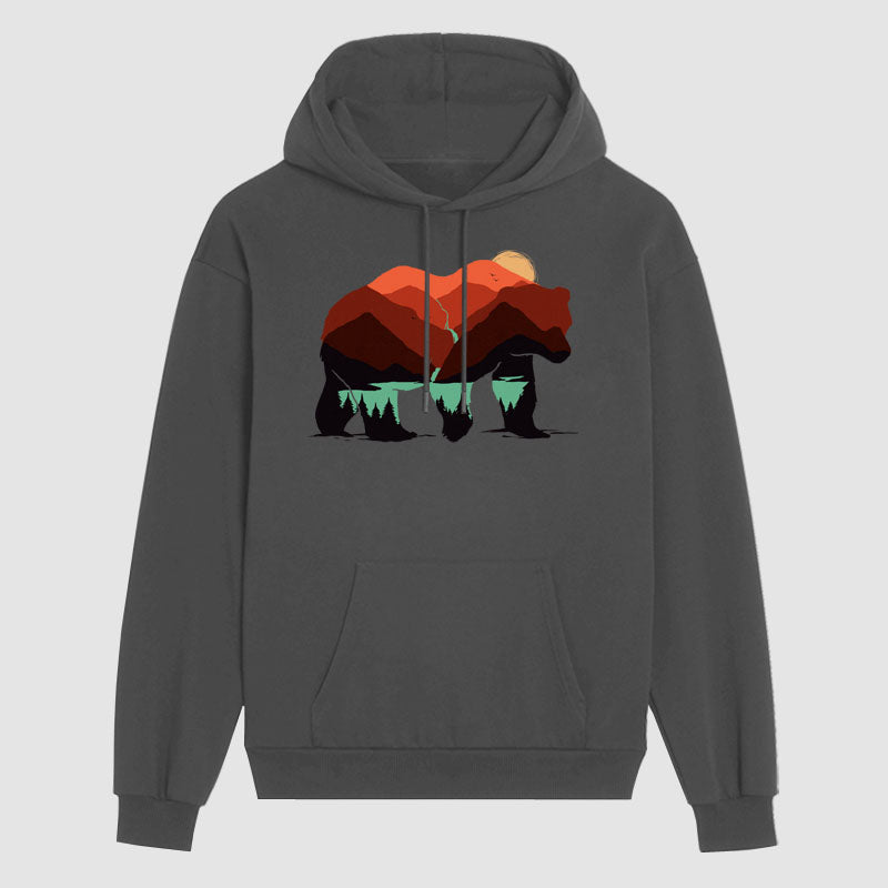  Mountain Bear  Hoodie