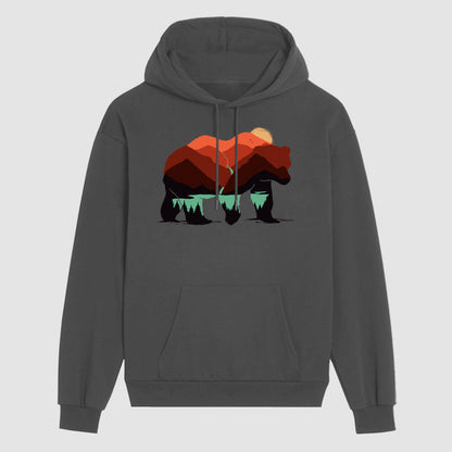  Mountain Bear  Hoodie