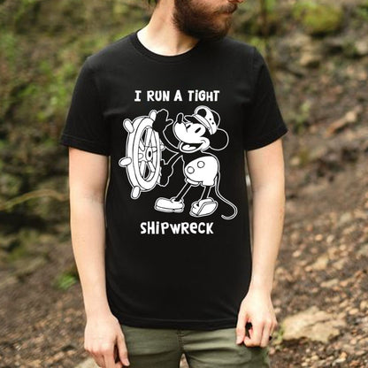 Steamboat Willie Short Sleeve T-Shirt
