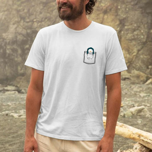 Pocket Penguin Short Sleeve T-Shirt