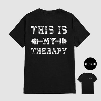 This is My Therapy Sports Fitness Short Sleeve T-Shirt