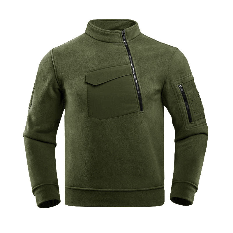 Tactical Fleece Pullover Half-Zip Sweatshirt