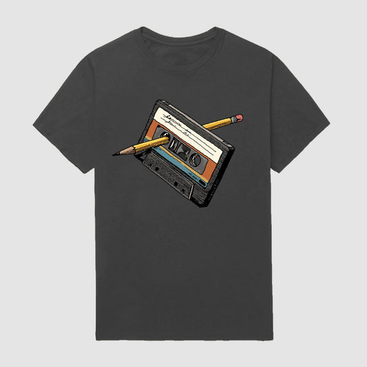 Retro Tape Rewind Short Sleeve T-Shirt