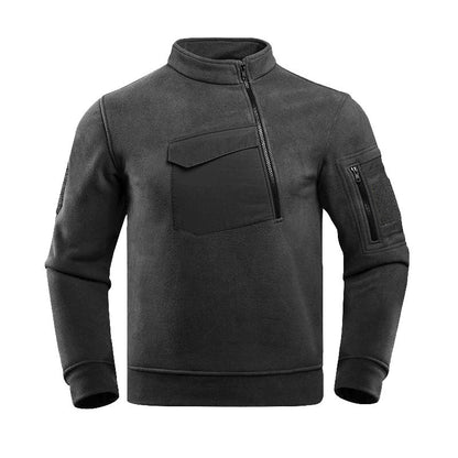 Tactical Fleece Pullover Half-Zip Sweatshirt