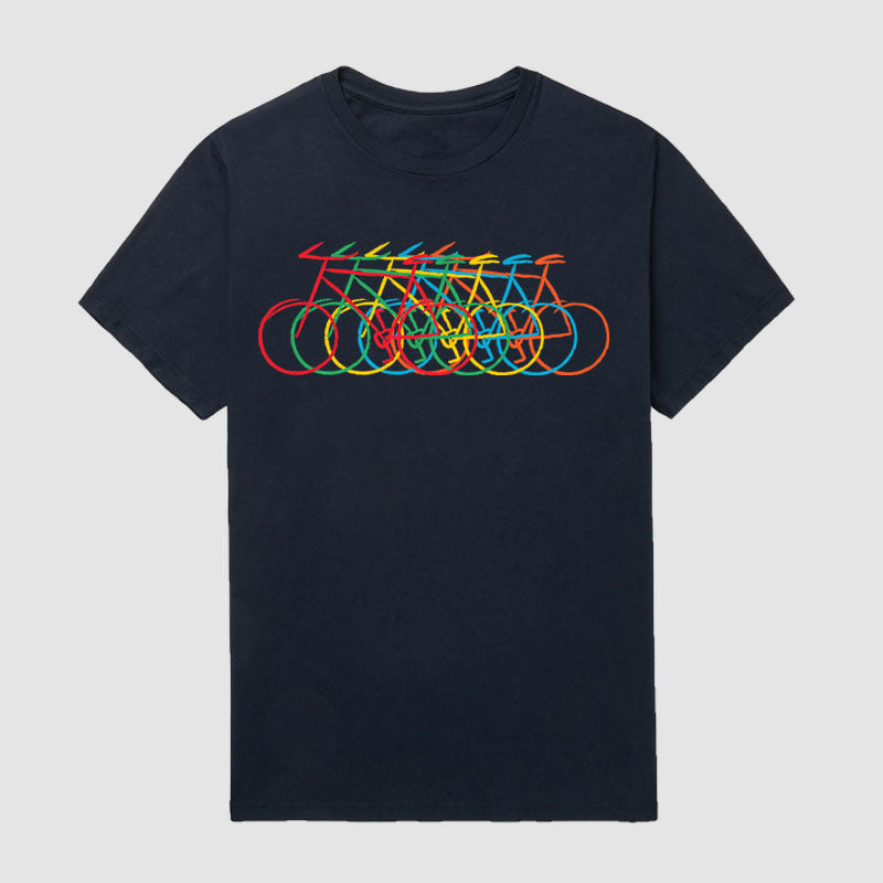 Multi-Color Cycling T-Shirt