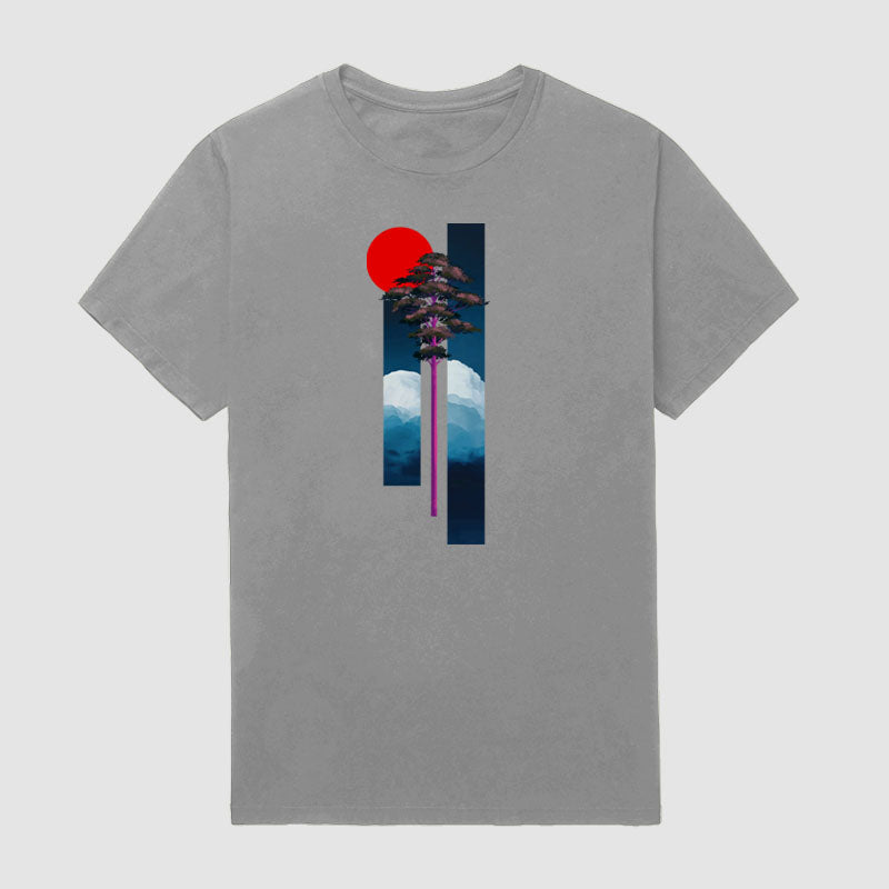 Geometric Sunset T-Shirt