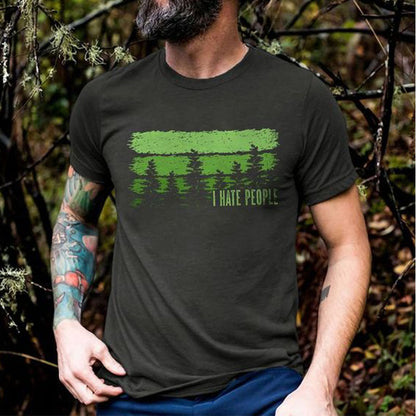 Forest I Hate People  T-Shirt