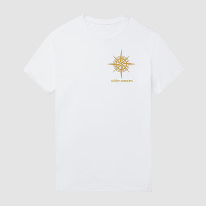 Gold Edition Outdoor Adventure Compass Short Sleeve T-Shirt