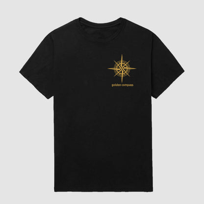 Gold Edition Outdoor Adventure Compass Short Sleeve T-Shirt