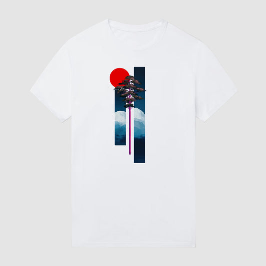 Geometric Sunset T-Shirt