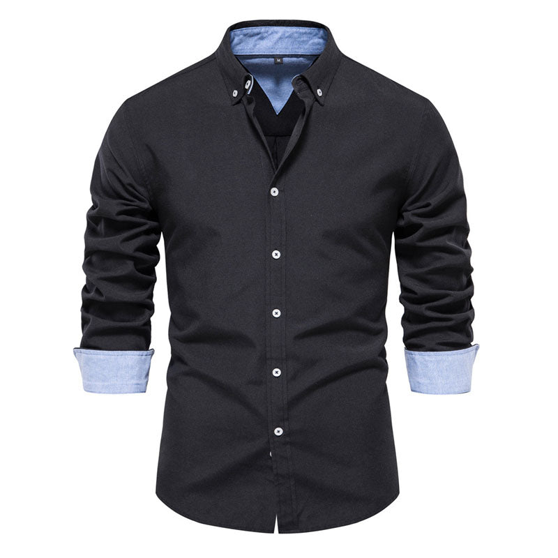 Casual  Long Sleeve Cotton Shirt