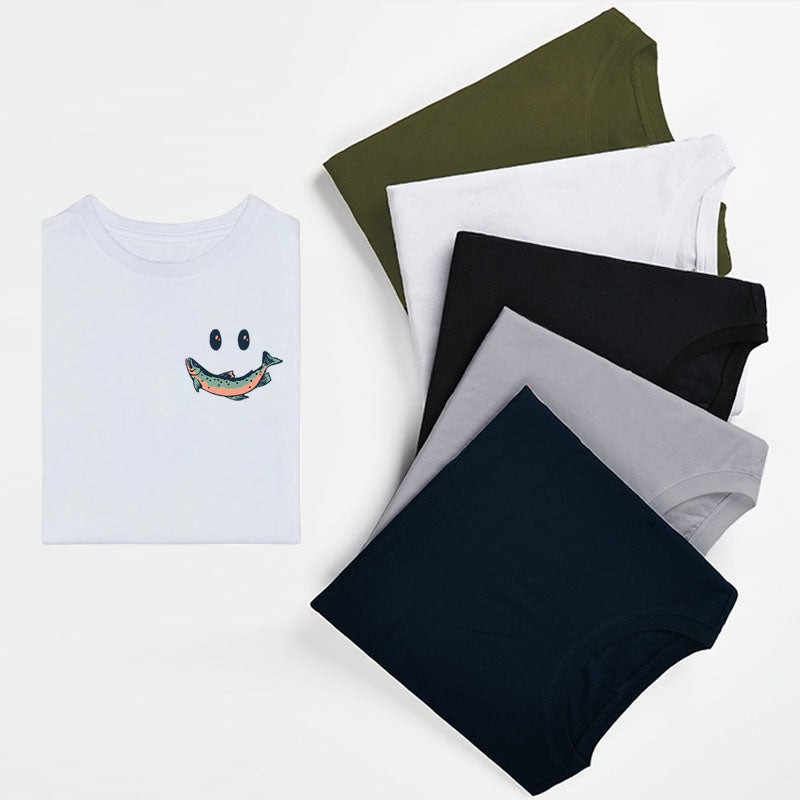 Smiley Fish Short Sleeve T-Shirt