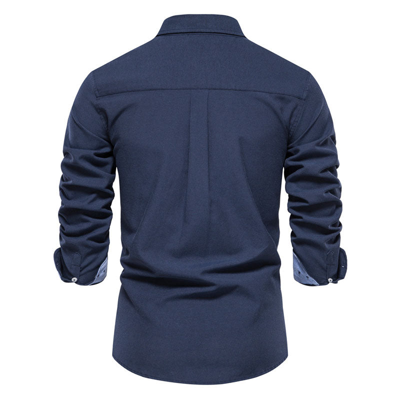 Casual  Long Sleeve Cotton Shirt