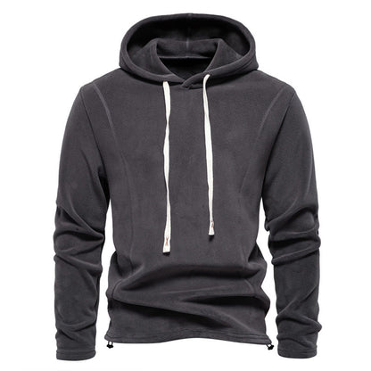 Men's Fashionable And Versatile Fleece Warm Hoodie