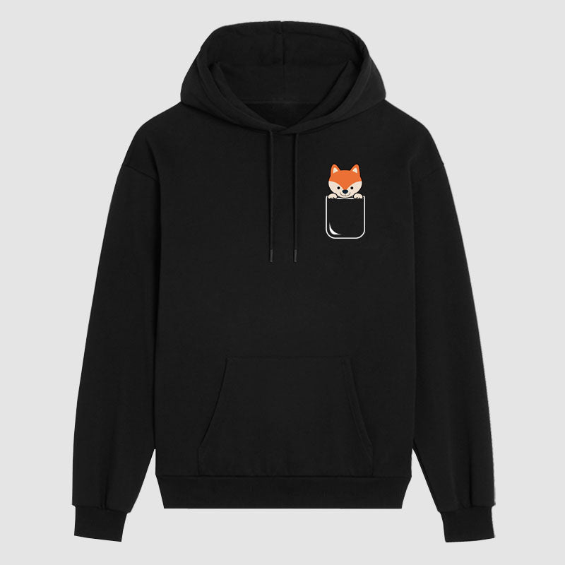 Cute Pocket Fox  Hoodie