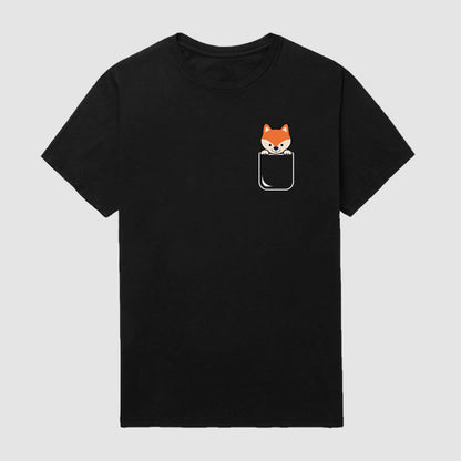 Pocket Fox  T-Shirt