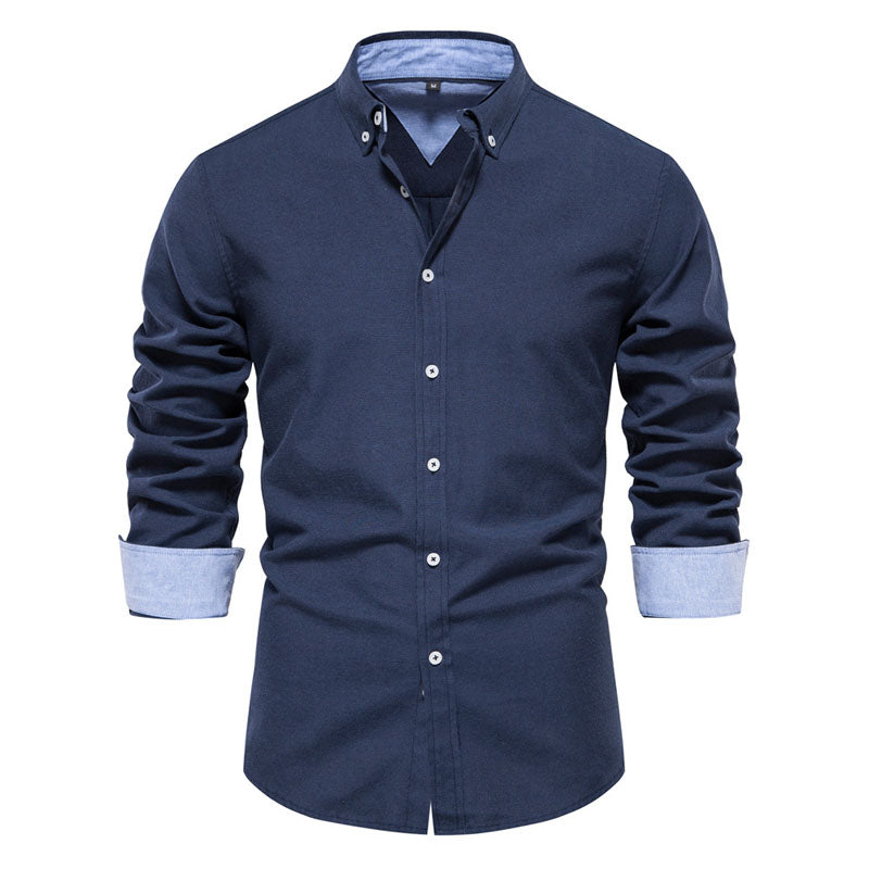 Casual  Long Sleeve Cotton Shirt