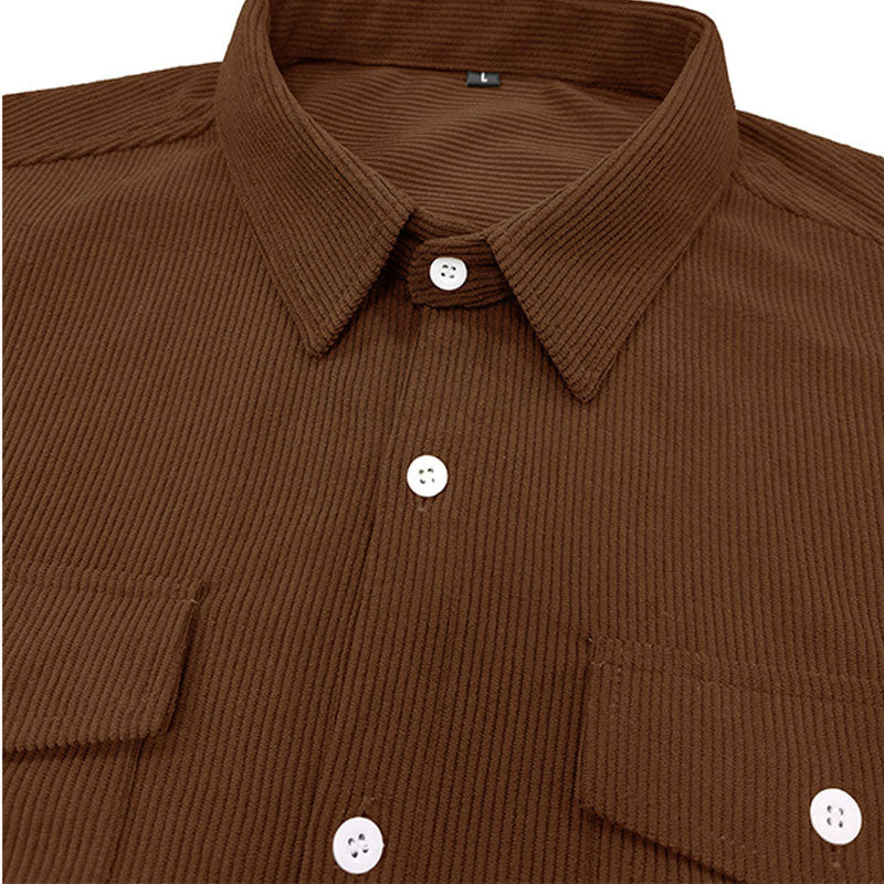 Corduroy Long Sleeve Shirt