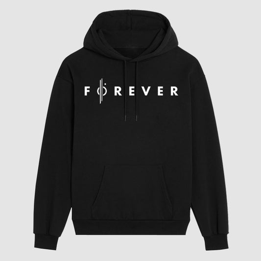 White Forever Creative Gift Hoodie