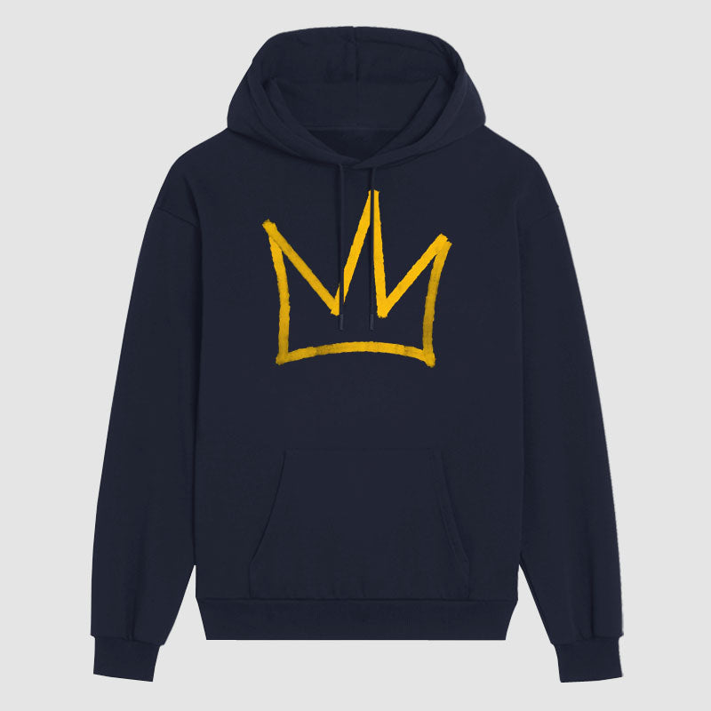 Basquiat  Crown  Hoodie