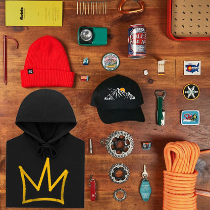 Basquiat  Crown  Hoodie