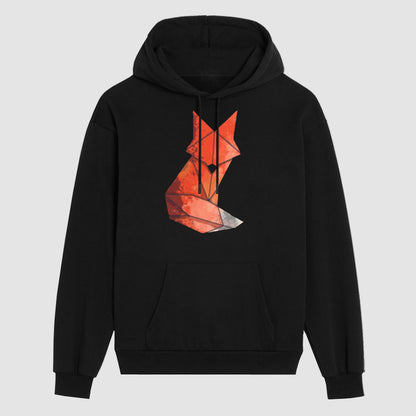 Fox  Black Hoodie