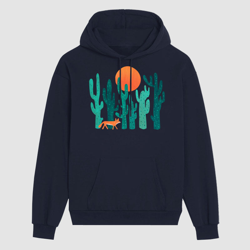 cactus fox hoodie