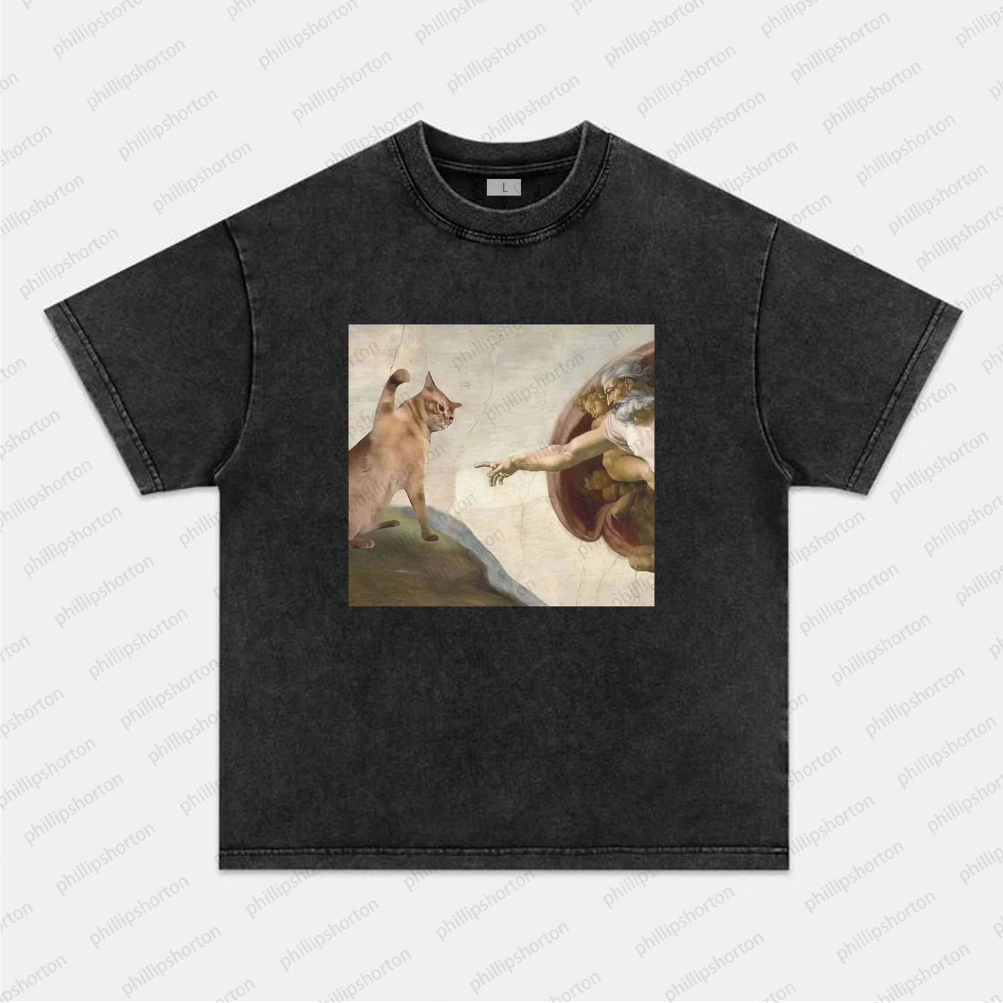 FUNNY CAT TEE
