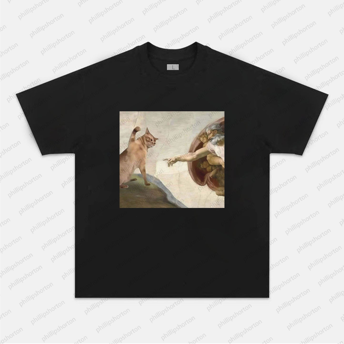 FUNNY CAT TEE