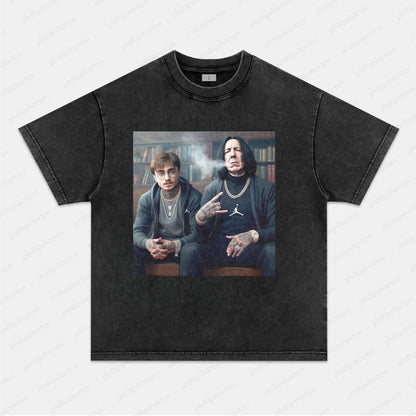 HARRY POTTER AND THE SNOKING TEACHER TEE
