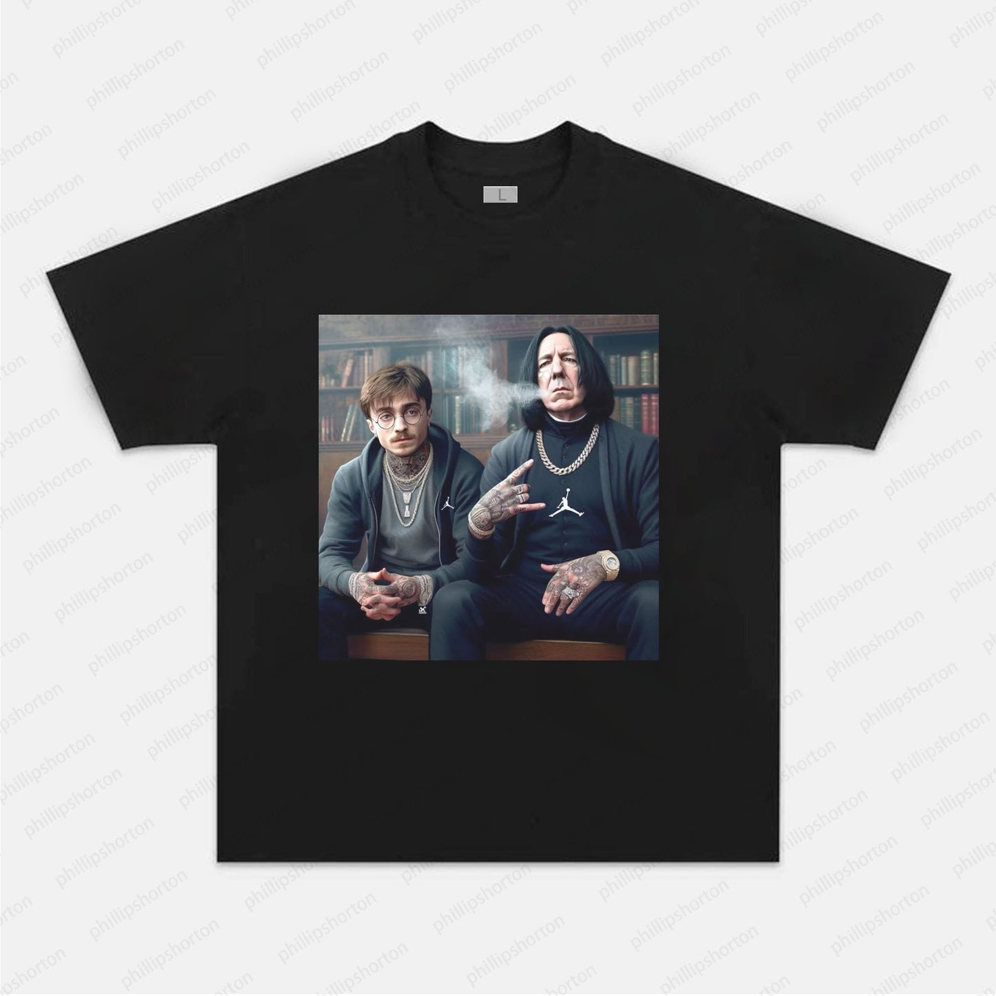 HARRY POTTER AND THE SNOKING TEACHER TEE