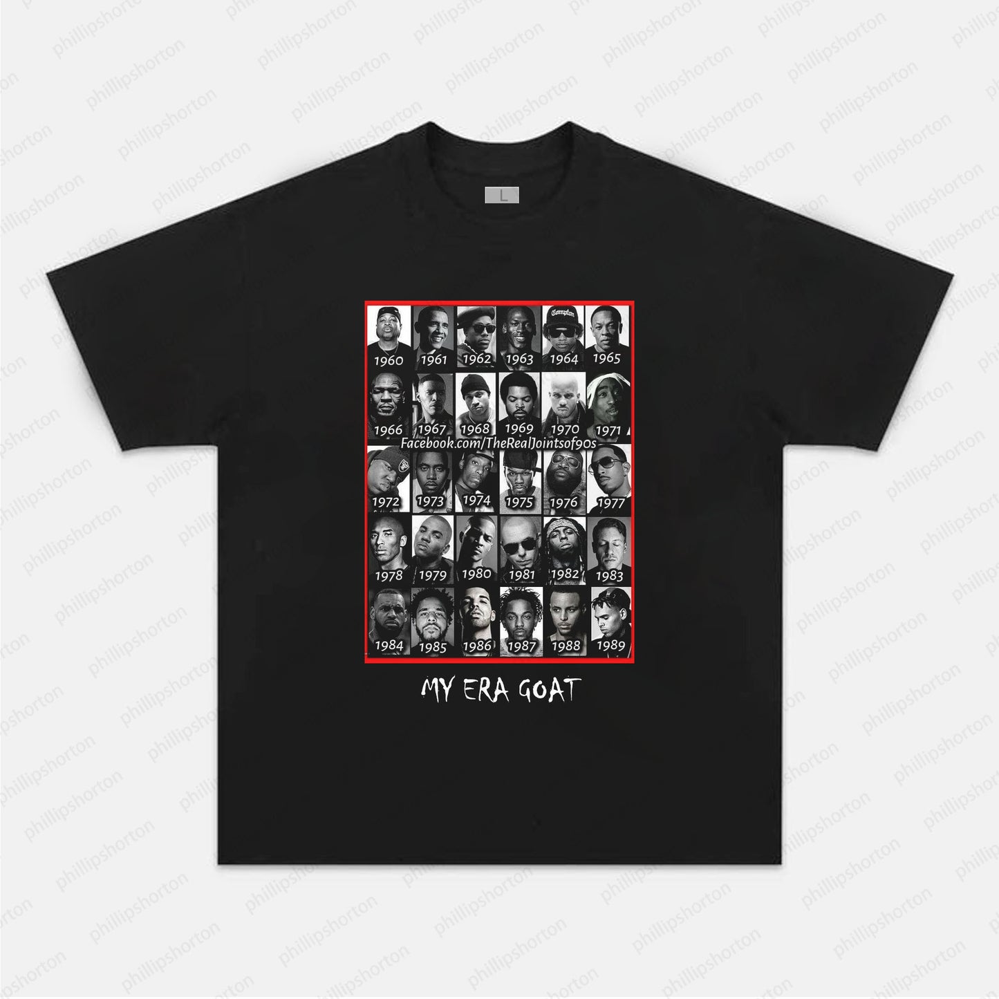 MY ERA GOAT TEE