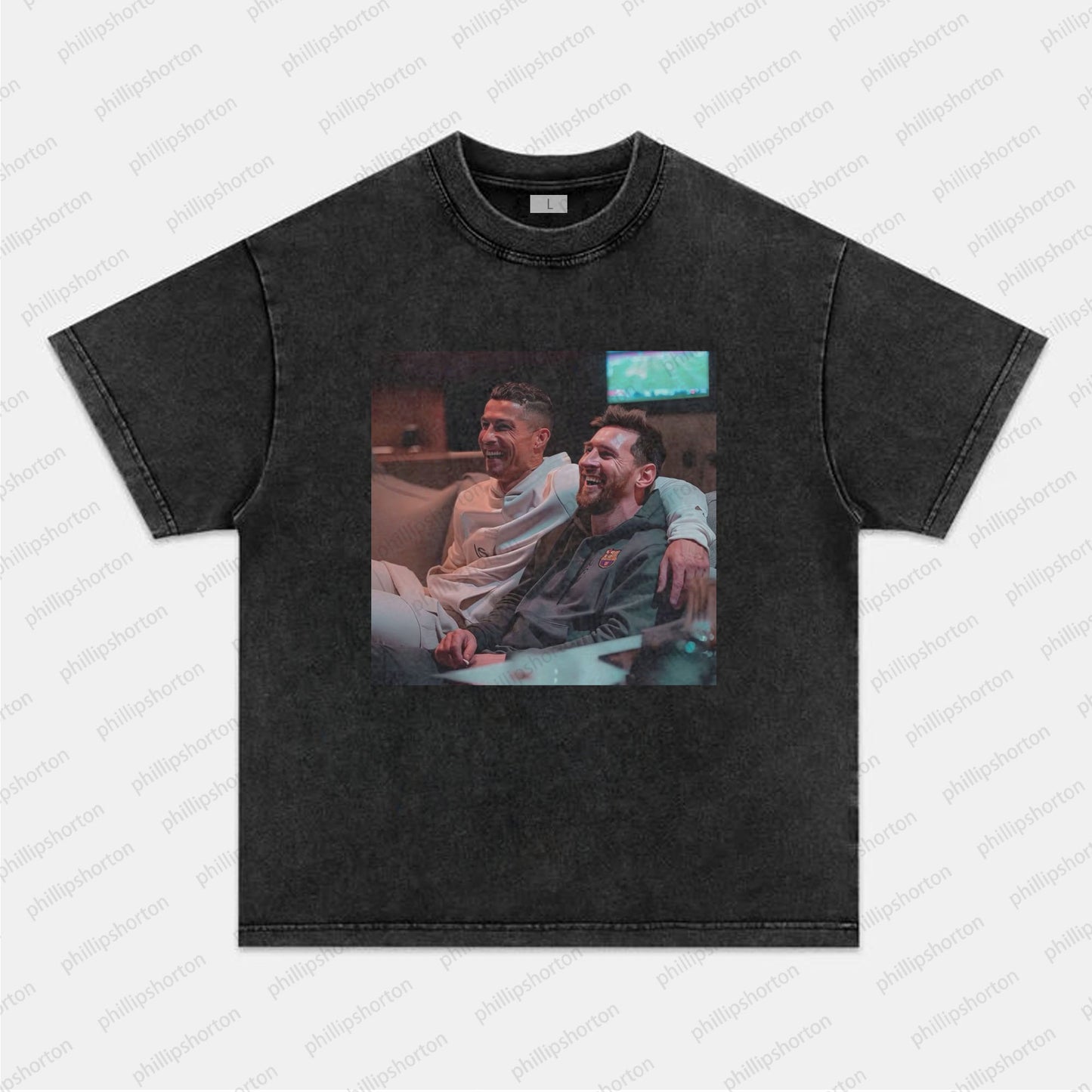RONALDO & MESSI WATCH FIFA TEE