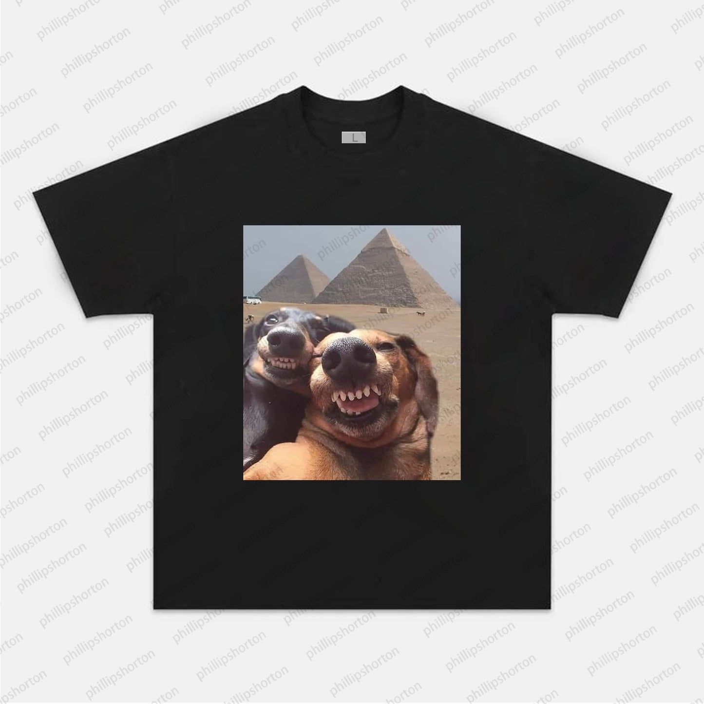 SELFIE DOG TEE
